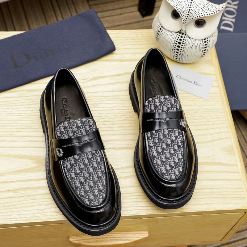 ch**an D*or leather shoes